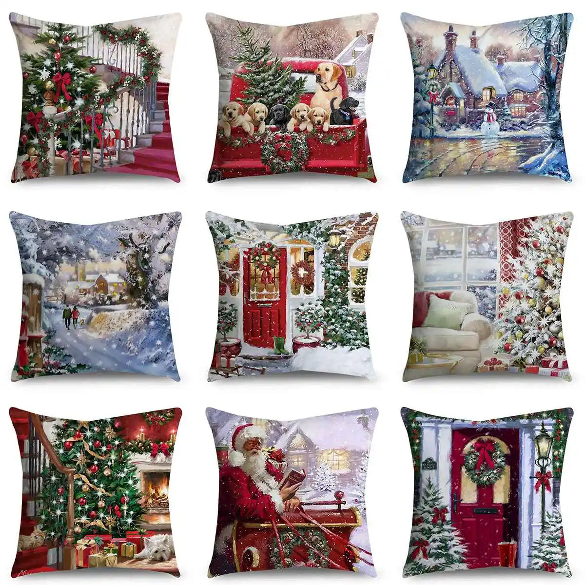 Fundas Navideñas para cojines