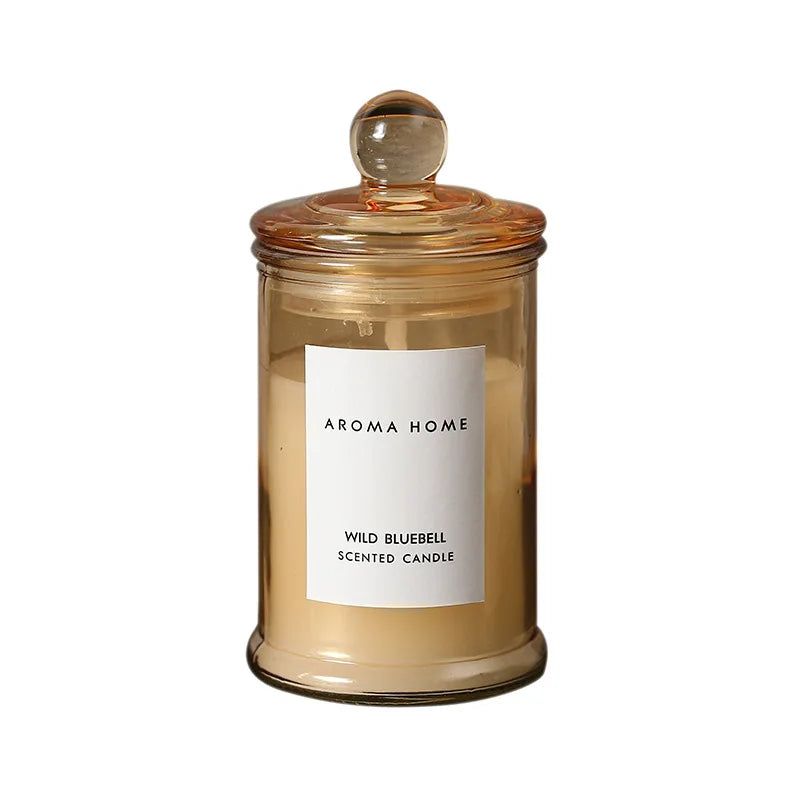 Velas perfumadas con aceites esenciales estilo vintaje