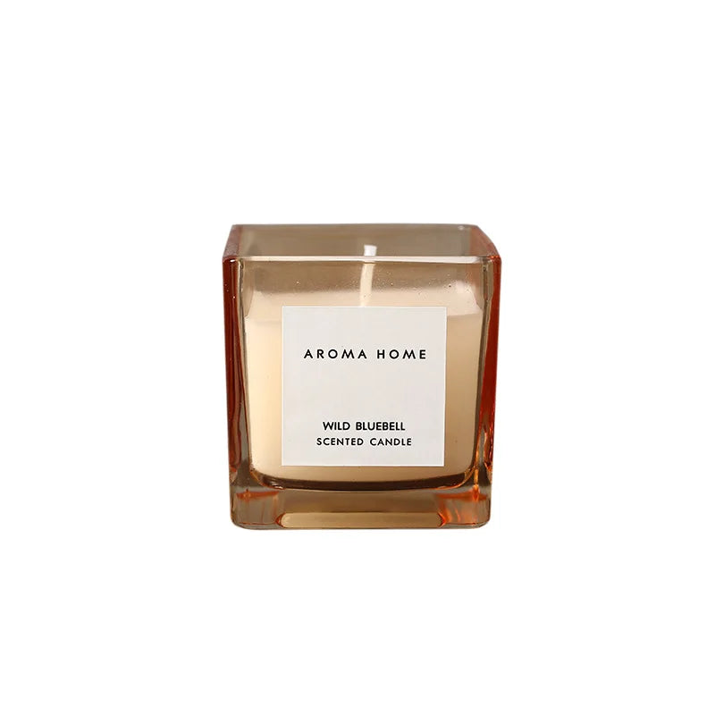 Vela perfumada de aceite esencial estilo vintaje