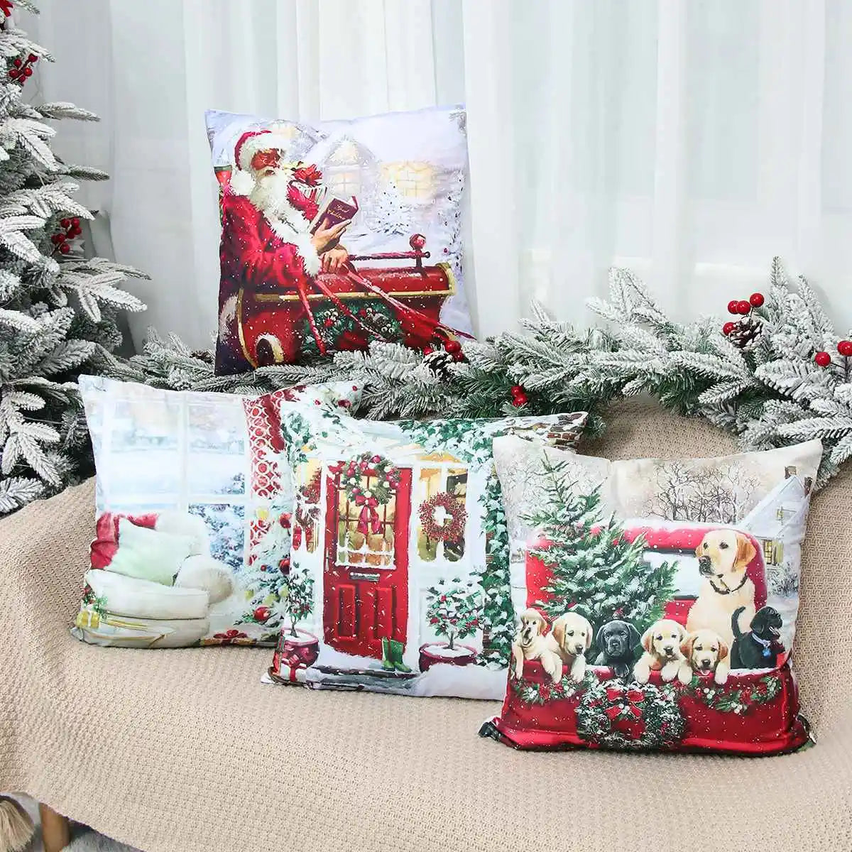Fundas Navideñas para cojines